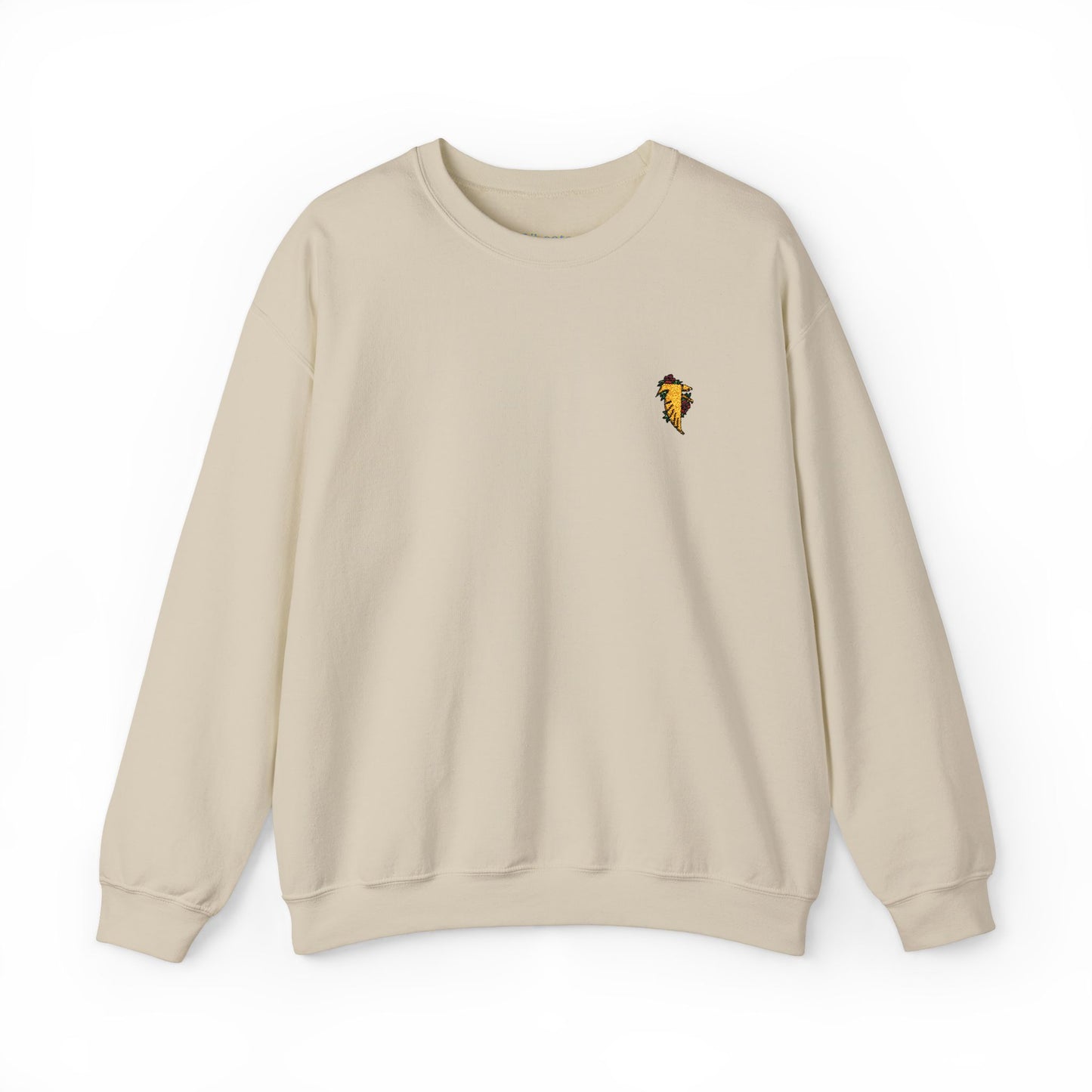 EMBROIDERED FALCON CREWNECK