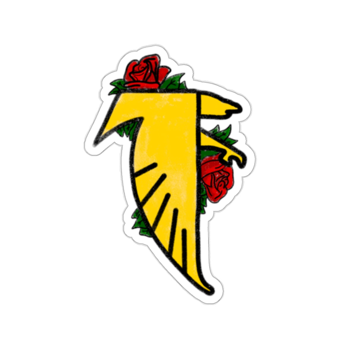 ROSE FALCON STICKER